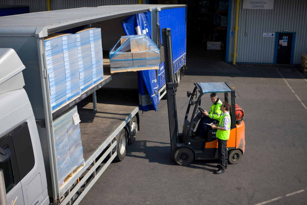 distribuição de carga na carroceria 